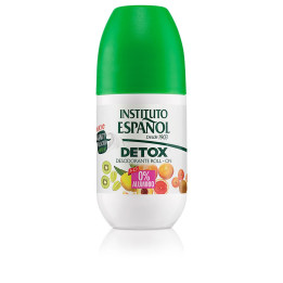 Deodorant roll-on cu protectie eficienta Instituto Español DETOX 0% 75 ml
