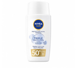 Fluid facial ultra-lejer cu protectie tripla NIVEA SUN TRIPLE PROTECCION 40 ml