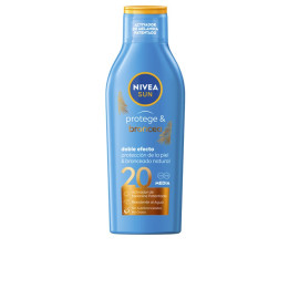 Lapte bronzant de corp cu protectie solara NIVEA SUN PROTEGE&amp;BRONCEA SPF20 200 ml