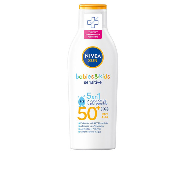 Lapte solar pentru bebelusi si copii NIVEA SUN BABIES&amp;KIDS 200 ml 