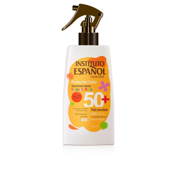 Spray de protectie solara pentru copii INSTITUTO ESPAÑOL PROTECTOR SOLAR SPF50+ 300 ml