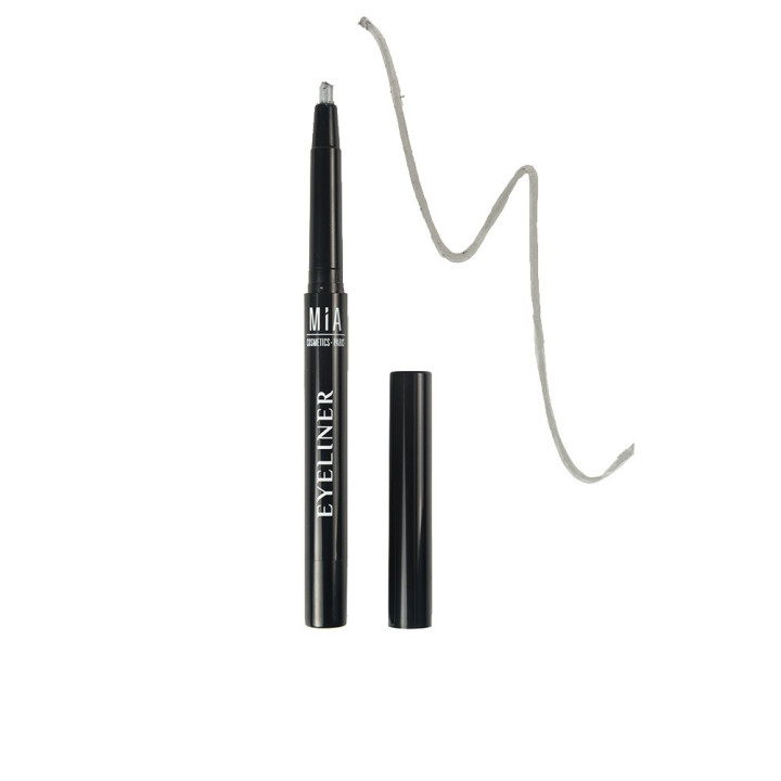 EYELINER #silver grey