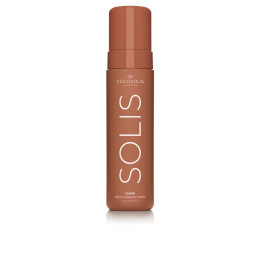 Spuma naturala autobronzanta cu efect de pana la 7 zile Cocosolis SOLIS #dark 200 ml