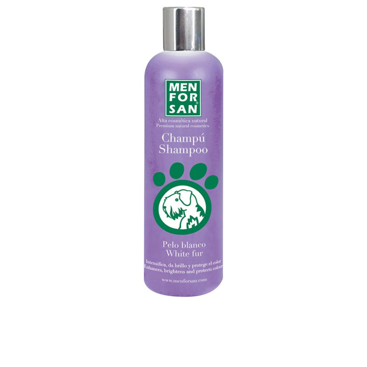 Sampon pentru caini cu blana alba MEN FOR SAN CHAMPÚ PERRO 300 ml