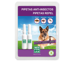 Pipete repelente pentru caini impotriva insectelor MEN FOR SAN PIPETAS 2 buc