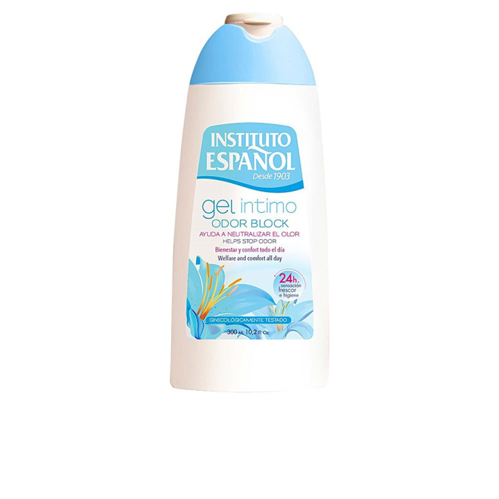 Gel intim cu textura usoara Instituto Español ÍNTIMA ODOR BLOCK 300 ml
