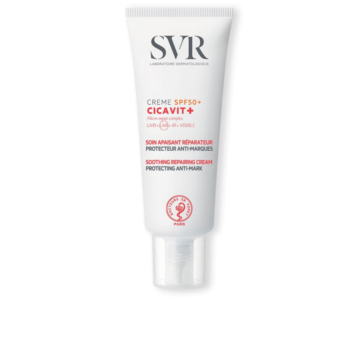 Crema faciala reparatoare cu protectie solara ridicata SVR CICAVIT+ SPF50+ 40 ml