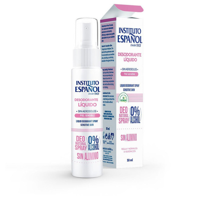 Deodorant pentru piele sensibila INSTITUTO ESPAÑOL PIEL SENSIBLE 50 ml