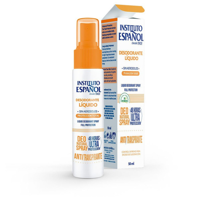 Deodorant spray cu protectie indelungata INSTITUTO ESPAÑOL PROTECCIÓN TOTAL 50 ml