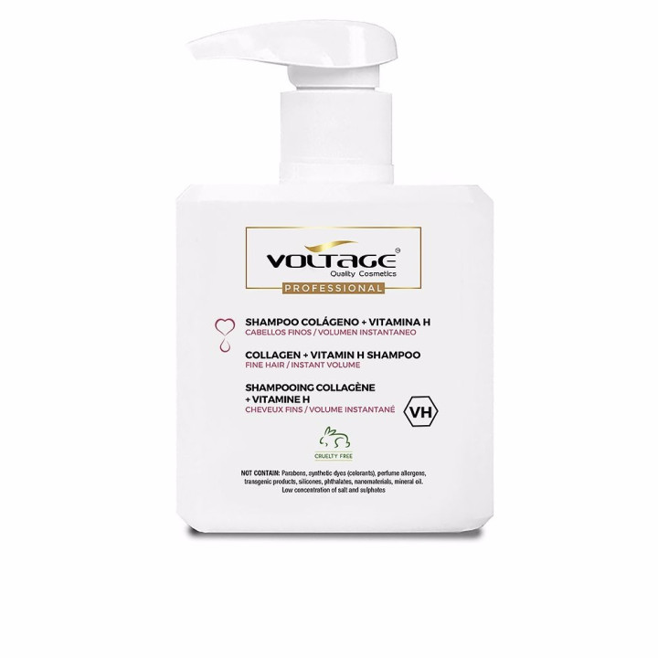 Sampon fortifiant VOLTAGE COLÁGENO + VITAMINA H 500 ml
