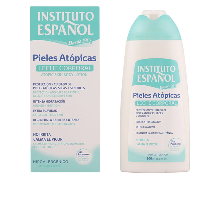 Lapte de corp pentru pielea atopica Instituto Español PIEL ATÓPICA 300 ml