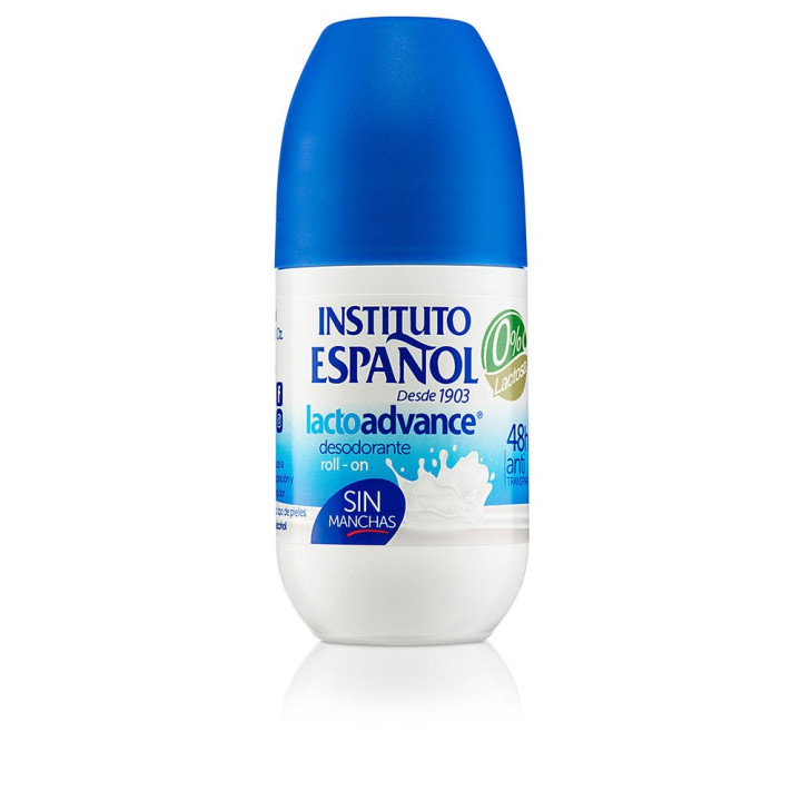 Deodorant roll-on cu acid lactic Instituto Español LACTOADVANCE 0% 75 ml