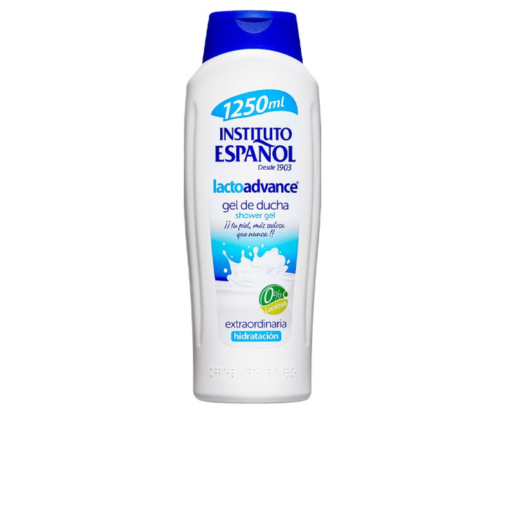 Gel de dus cu acid lactic Instituto Español LACTOADVANCE 0% 1250 ml