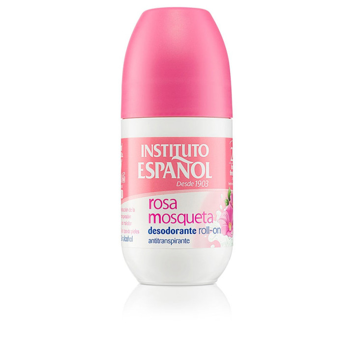 Deodorant roll-on cu textura non-grasa Instituto Español ROSA MOSQUETA 75 ml