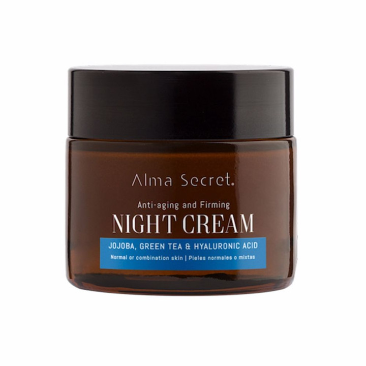 Crema-tratament facial pentru diminuarea aspectelor imbatranirii Alma Secret NIGHT CREAM 50 ml