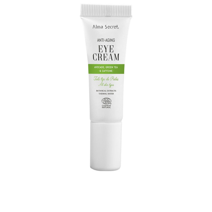 EYE CREAM anti-aging with avocado, green tea & caffeine 10 ml