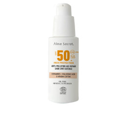 Crema faciala nuantatoare cu protectie solara ridicata Alma Secret SOLAR SPF50 sand 50 ml