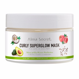 Masca hranitoare pentru parul cret Alma Secret CURLY SUPERGLOW 250 ml