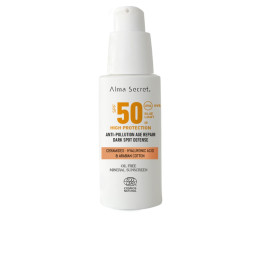Crema faciala cu protectie solara ridicata Alma Secret HIGH PROTECTION SPF50 gold 50 ml