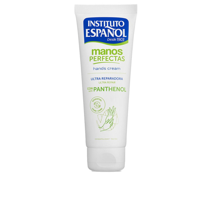 Crema ultra-reparatoare pentru maini cu pantenol INSTITUTO ESPAÑOL MANOS PERFECTAS 75 ml