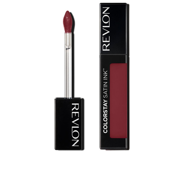 Ruj lichid cu finisaj satinat si rezistenta indelungata Revlon COLORSTAY 005 silky sienna 5 ml