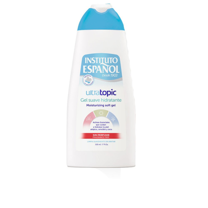 Gel de dus pentru piele cu tendinta atopica INSTITUTO ESPAÑOL ULTRATOPIC 500 ml