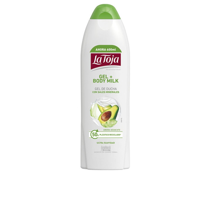 Gel de dus cu textura cremoasa La Toja AGUACATE 600 ml