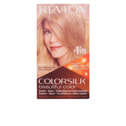 Vopsea de par permanenta fara amoniac Revlon COLORSILK 70 blonde half ash 1 buc