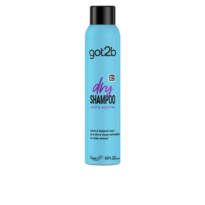 Sampon uscat pentru extra volum, Schwarzkopf Got2B Dry Shampoo 200 ml