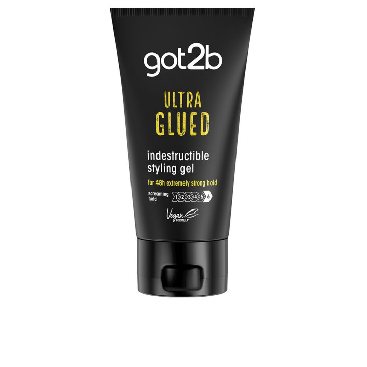 Gel de par cu fixare extrema si finisaj neted Schwarzkopf GOT2B ULTRA GLUED 150 ml