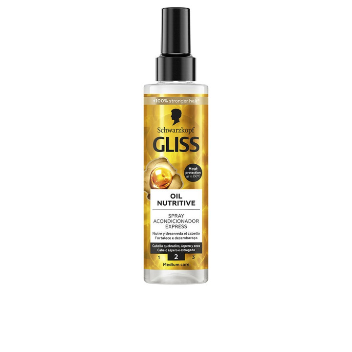 Balsam spray cu uleiuri nutritive fara clatire Schwarzkopf GLISS OIL NUTRITIVE 200 ml