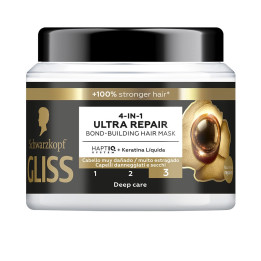 Masca hranitoare si reparatoare pentru par deteriorat Schwarzkopf GLISS ULTIMATE REPAIR 400 ml
