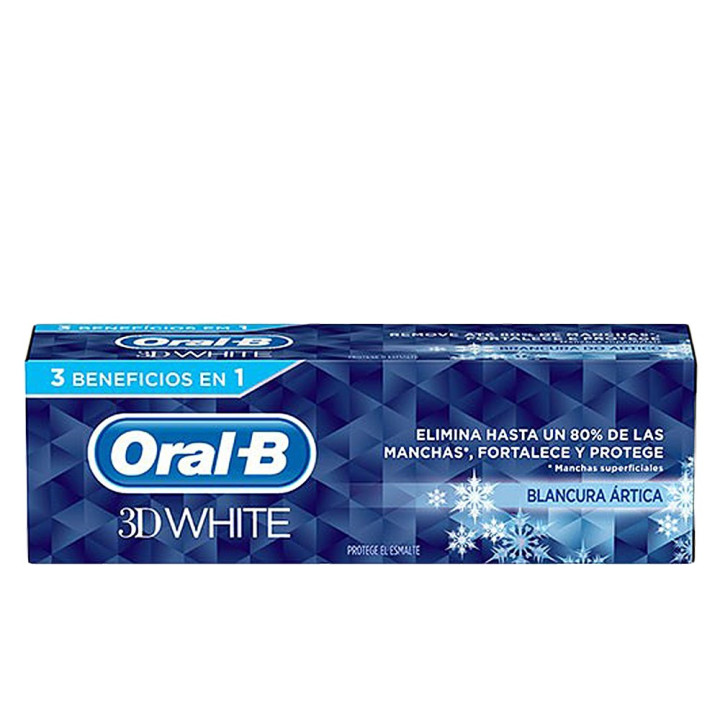 Pasta de dinti pentru albire si igiena orala Oral-B 3D WHITE BLANCURA ARTICA 75 ml