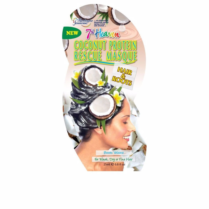 Masca pentru par cu proteine din cocos 7th Heaven RESCUE MASQUE 25 ml