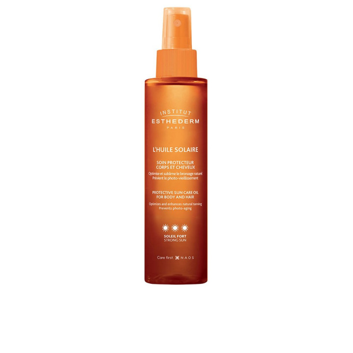 Ulei cu protectie solara pentru corp si par INSTITUT ESTHEDERM L'HUILE SOLAIRE 150 ml