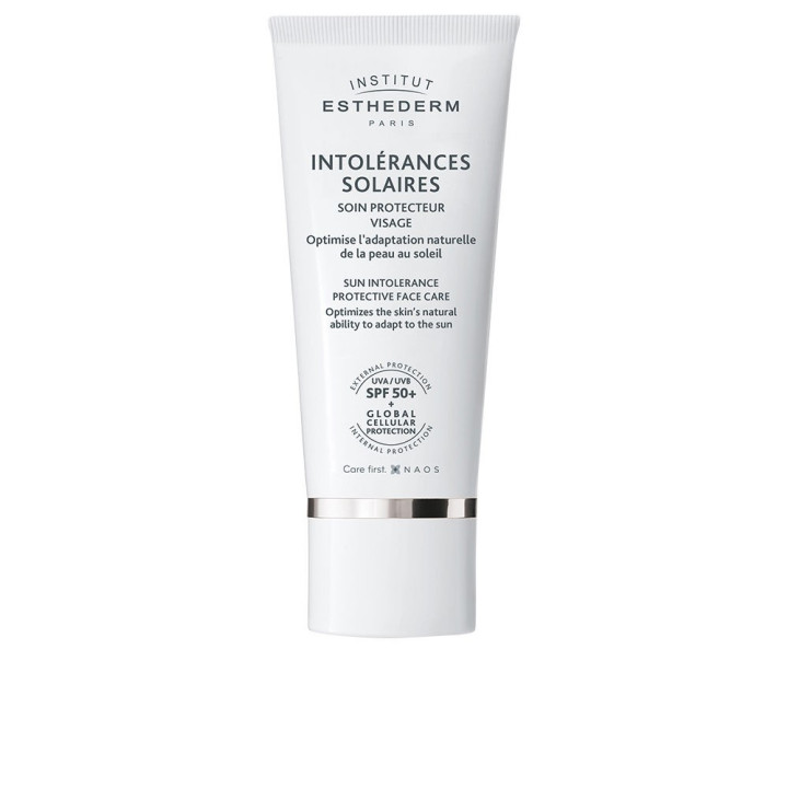 Crema cu protectie solara pentru ten sensibil INSTITUT ESTHEDERM INTOLÉRANCES SOLAIRES SPF50+ 50 ml