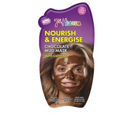 Masca faciala cu argila, ciocolata si cofeina 7th Heaven NOURISH &amp; ENERGISE 15 g