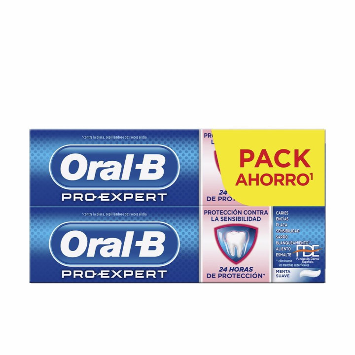 Set Pasta de dinti pentru dinti sensibili Oral-B PRO-EXPERT SENSIBILIDAD&amp;BLANQUEANTE DENTIFRICO 150 ml