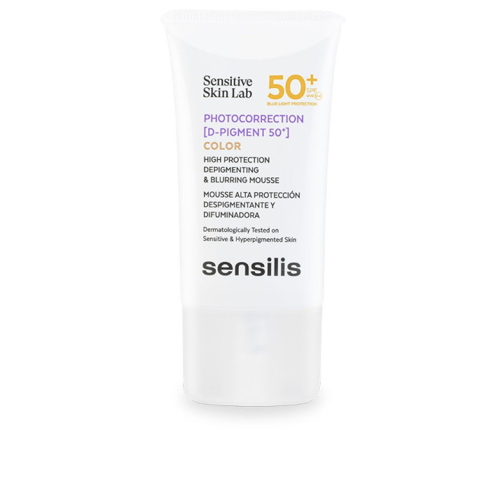 Crema faciala colorata cu protectie solara ridicata Sensilis PHOTOCORRECTION [d-pigment 50+] 40 ml