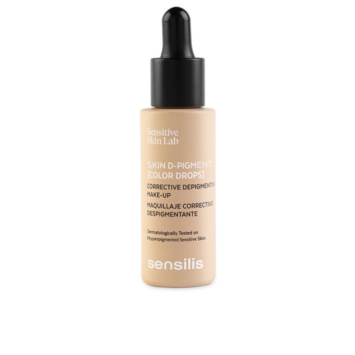 SKIN D-PIGMENT [COLOR DROPS] depigmenting corrective makeup #Beige golden 30 ml