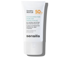 Fluid facial fotoprotector cu efect matifiant Sensilis PHOTOCORRECTION [PURE AGE PERFECTION 50] 40 ml