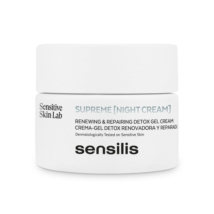Crema faciala de noapte anti-imbatranire Sensilis SUPREME REAL DETOX 50 ml