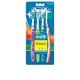 Set Periute de dinti cu peri medii Oral-B SHINY CLEAN 4 buc