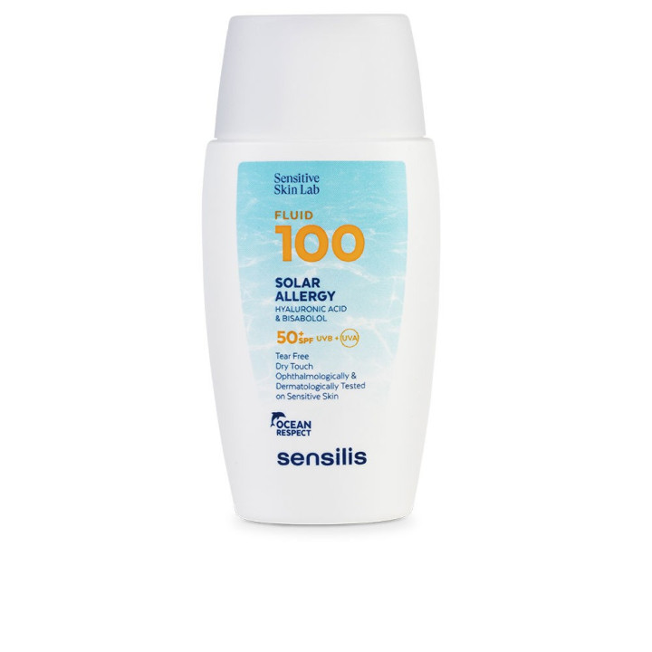 Protectie solara ultra-fluida pentru ten Sensilis FLUID 100 SOLAR ALLERGY SPF50+ 40 ml