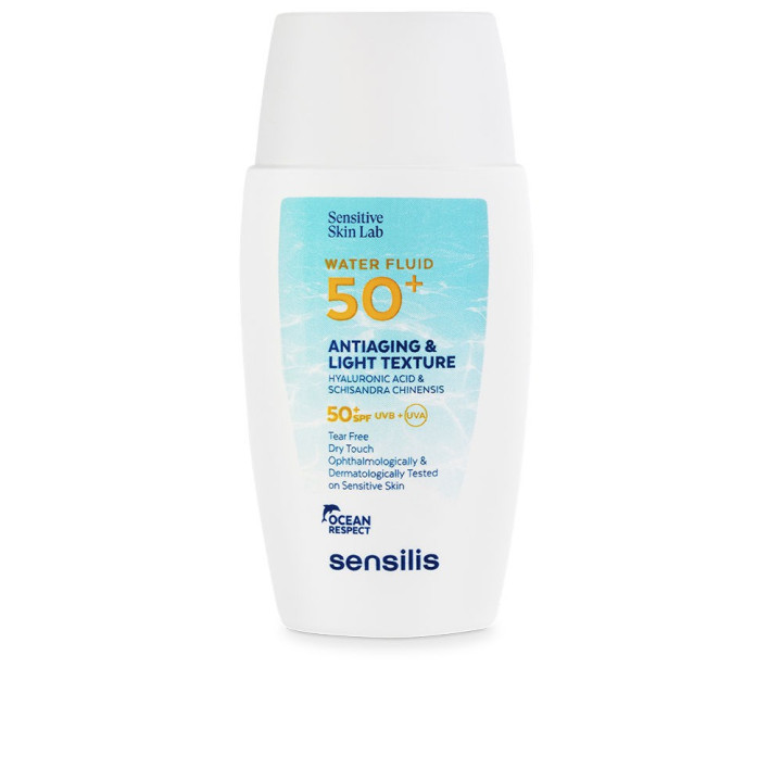 Crema faciala cu protectie solara Sensilis ANTIAGING &amp; LIGHT TEXTURE SPF50+ 40 ml