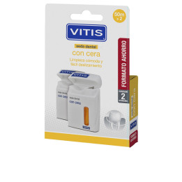 VITIS dental floss with wax duo 2 units