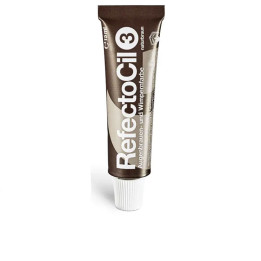 Vopsea profesionala pentru gene si sprancene Refectocil EYELASH AND EYEBROW TINT 3 saten 15 ml