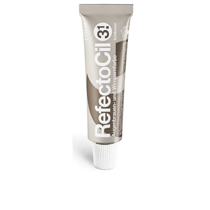 Vopsea profesionala pentru gene si sprancene Refectocil EYELASH AND EYEBROW TINT 3.1 maro deschis 15 ml