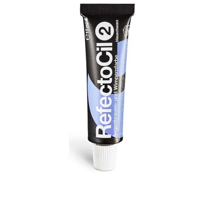 Vopsea profesionala pentru gene si sprancene Refectocil EYELASH AND EYEBROW TINT 2 blue black 15 ml