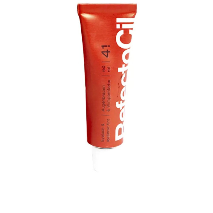 Vopsea profesionala pentru gene si sprancene Refectocil EYELASH AND EYEBROW TINT 4.1 rosu 15 ml